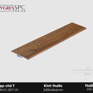 Phụ kiện AMYGRES SPC 2400x46 Nẹp chữ T 32P.BN.01.0571.01
