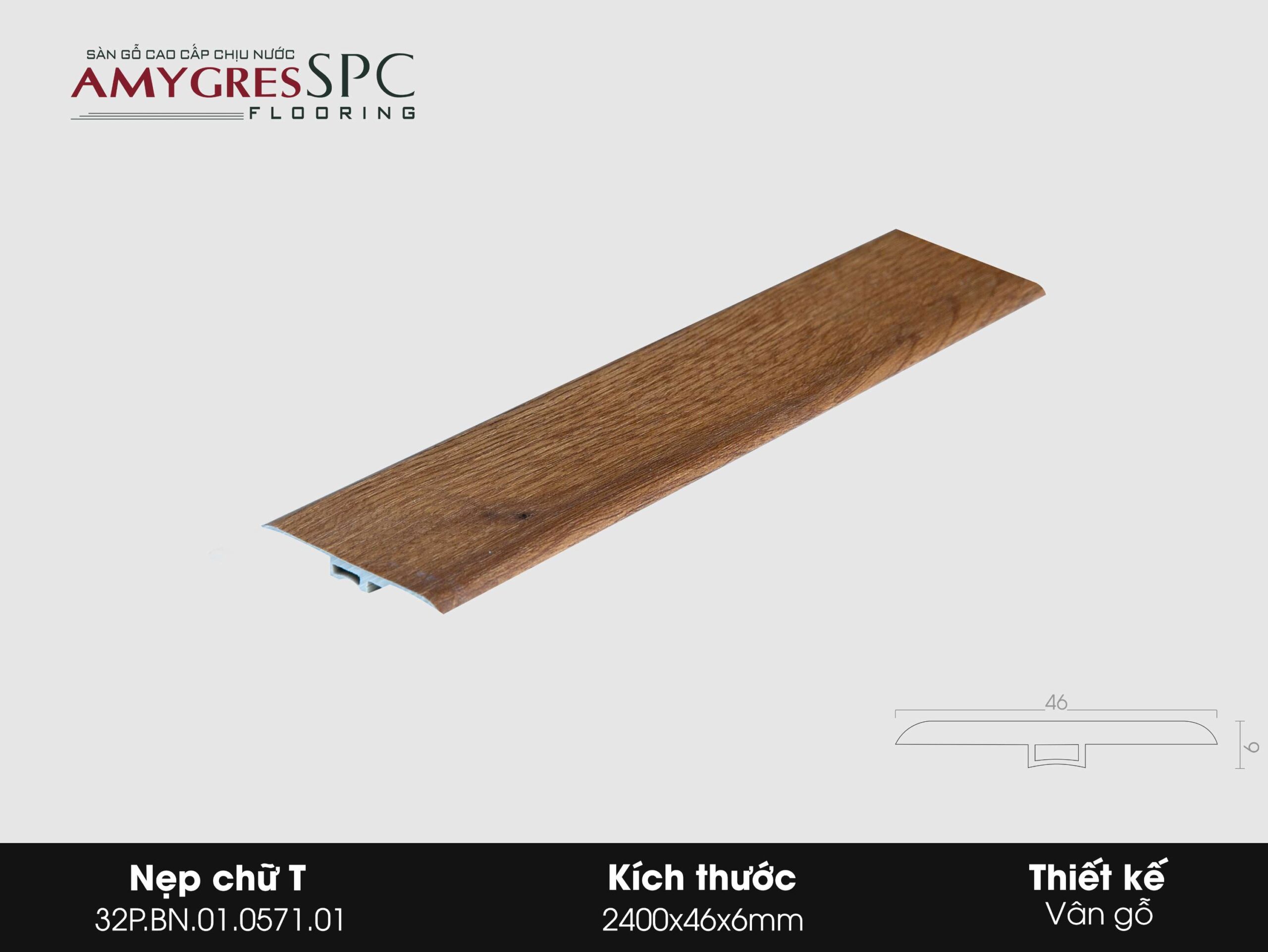Phụ kiện AMYGRES SPC 2400x46 Nẹp chữ T 32P.BN.01.0571.01