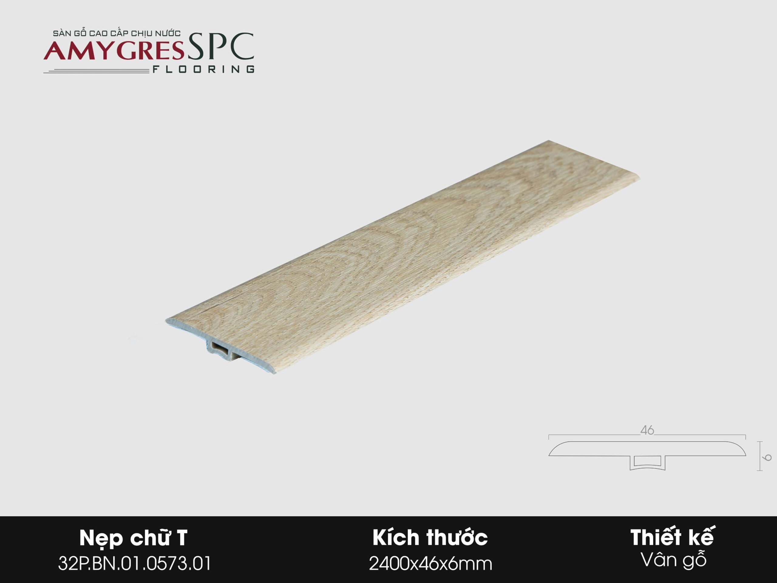 Phụ kiện AMYGRES SPC 2400x46 Nẹp chữ T 32P.BN.01.0573.01