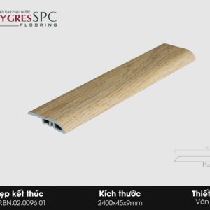 Phụ kiện AMYGRES SPC 2400x45 Nẹp kết thúc 32P.BN.02.0096.01