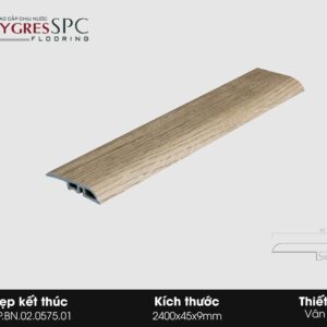 Phụ kiện AMYGRES SPC 2400x45 Nẹp kết thúc 32P.BN.02.0575.01