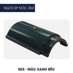 Ngói gốm tráng men 31x19.3 Ngói nóc âm 22.PC.59.11.003