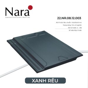 Ngói gốm tráng men 41x30 NARA 22.NR.08.11.003