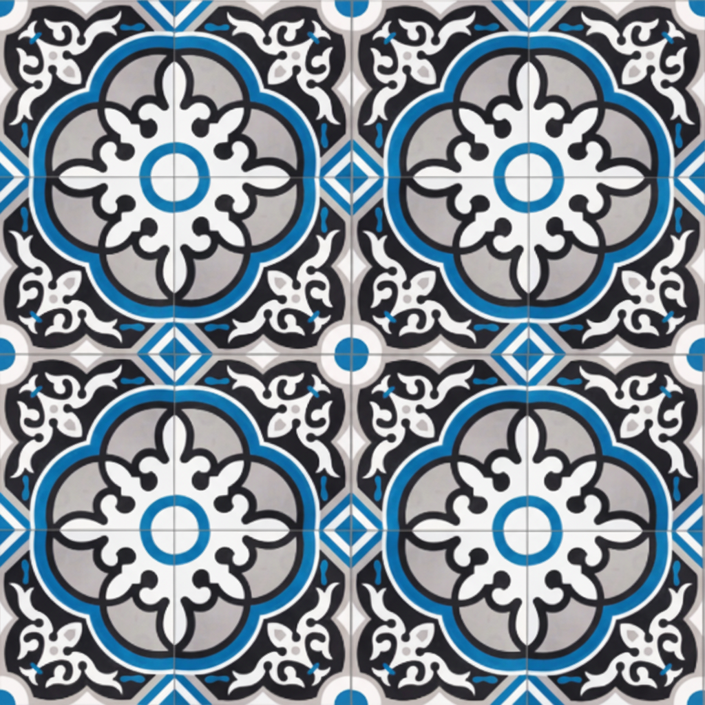 Gạch bông 20X20cm - Ảnh 2