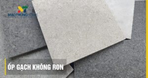 Ốp gạch không ron: Sự thật, rủi ro và giải pháp ron siêu nhỏ