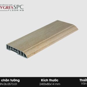 Phụ kiện Amygres SPC 2400x80 Phào chân tường 32P.BN.06.0573.01