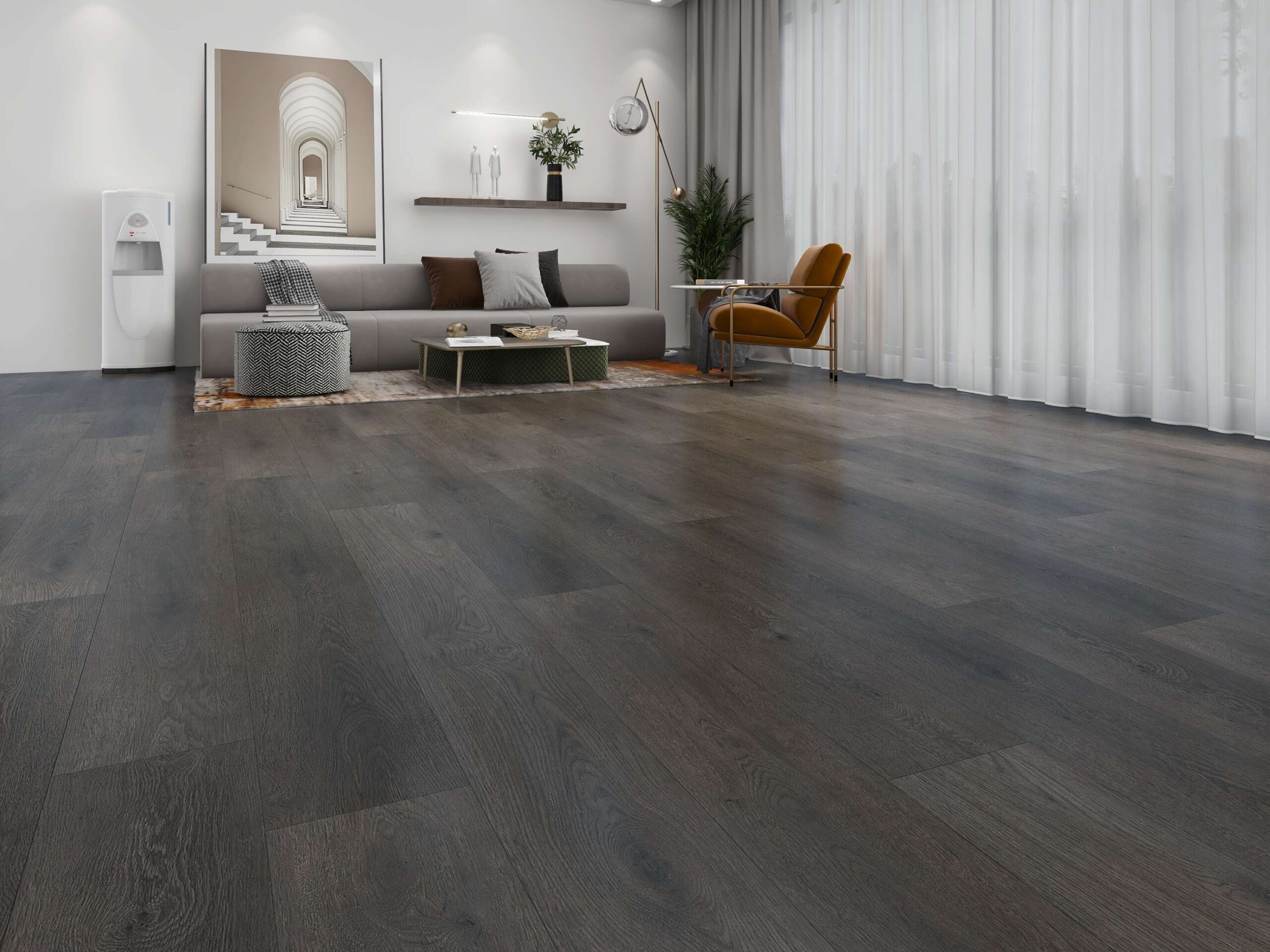 Sàn LVT Amygres MIDNIGHT OAK - Ảnh 2