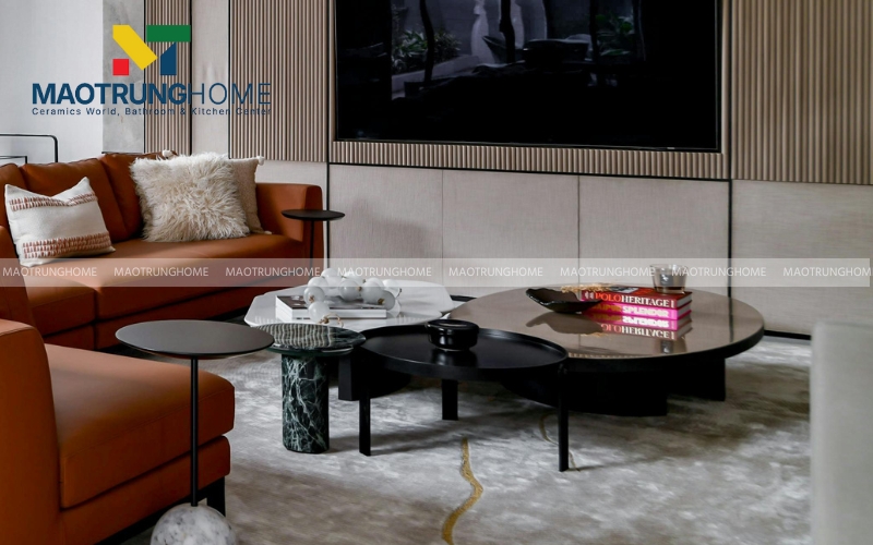 Mẫu gạch Marble Effect tông xám trắng tinh tế và đẳng cấp