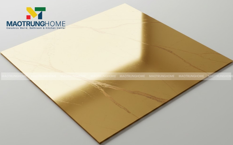 Gạch 60x60cm tạo sự cân đối, hạn chế hao hụt khi cắt