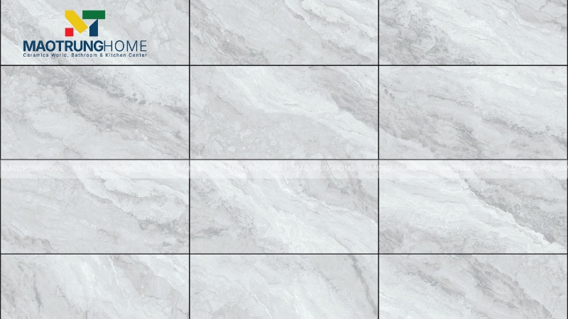 Mẫu gạch Porcelain xám trắng