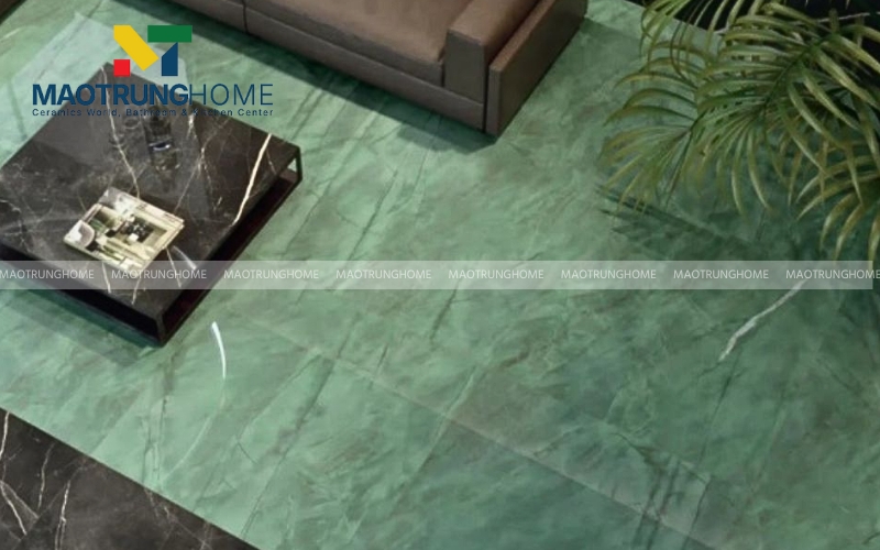 Gạch Ceramic màu xanh lá cây