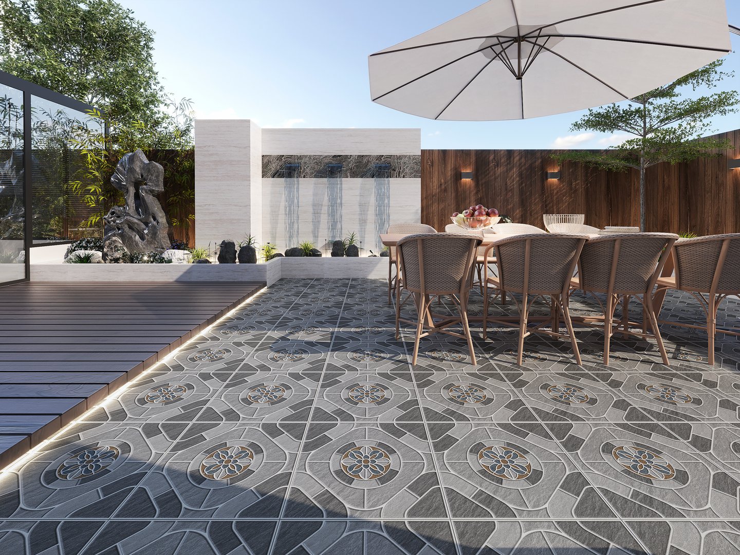 Gạch Hoàn Mỹ Vân đá Marble 50x50 58010 - Ảnh 2