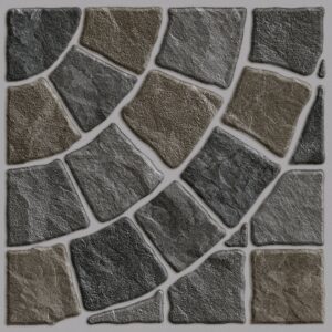 Gạch Hoàn Mỹ Vân đá ghép 40x40 60003