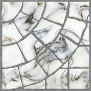 Gạch Hoàn Mỹ Vân đá ghép 40x40 61001