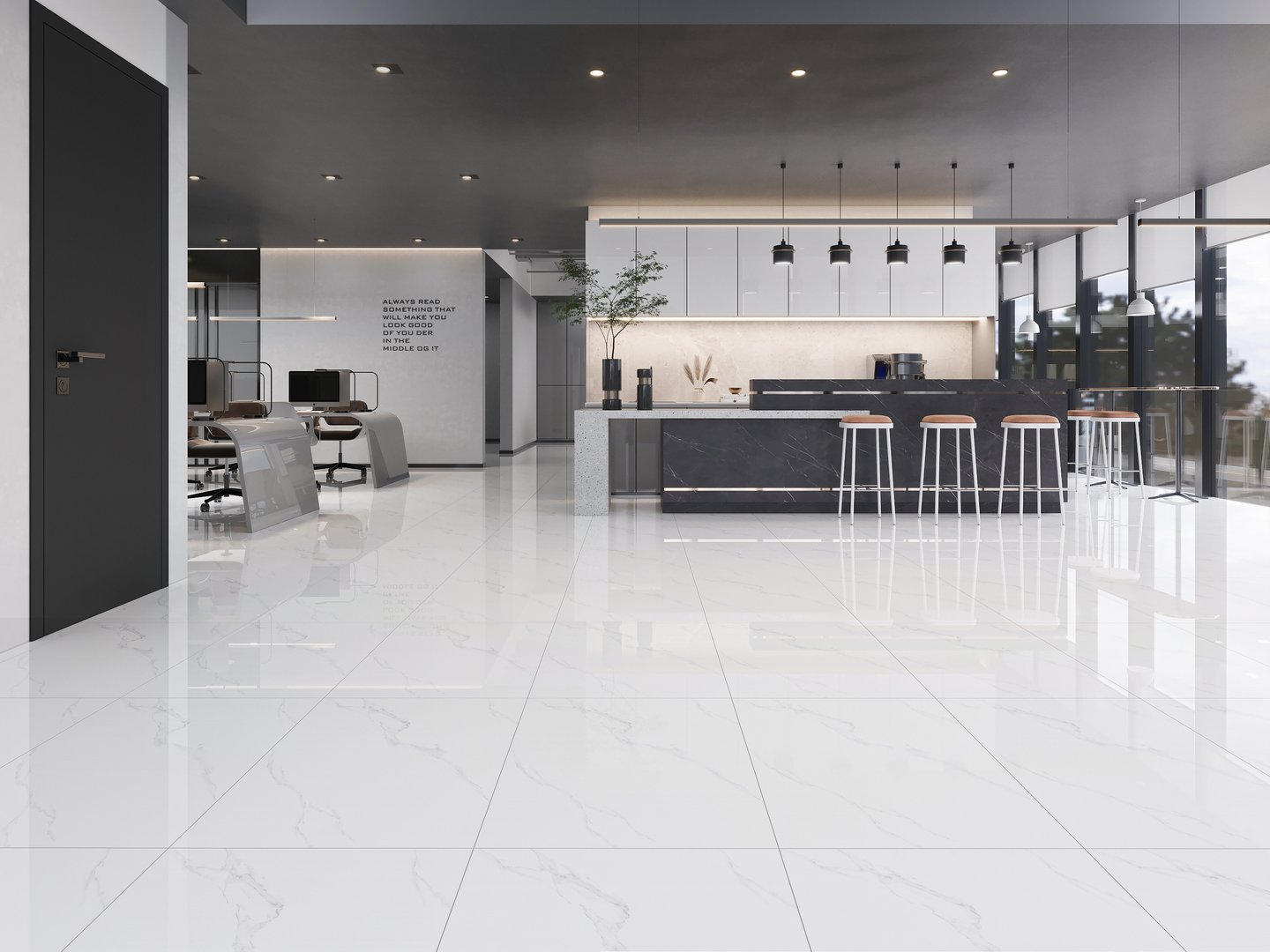 Gạch Hoàn Mỹ Vân calacata 60x60 6352 - Ảnh 2