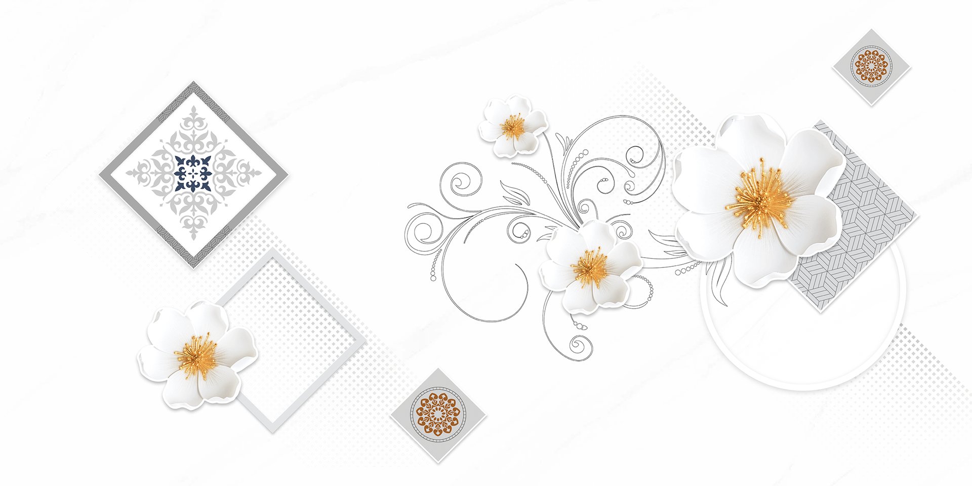 Gạch Hoàn Mỹ Vân calacatta 30x60 68002