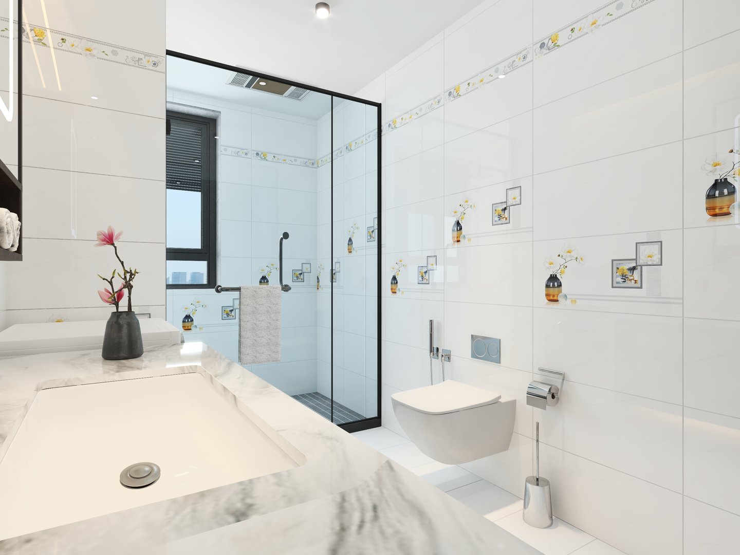 Gạch Hoàn Mỹ Vân calacatta 30x60 68203 - Ảnh 2