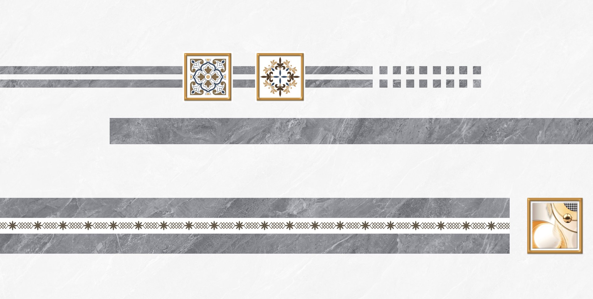 Gạch Hoàn Mỹ Vân đá Marble 30x60 68205