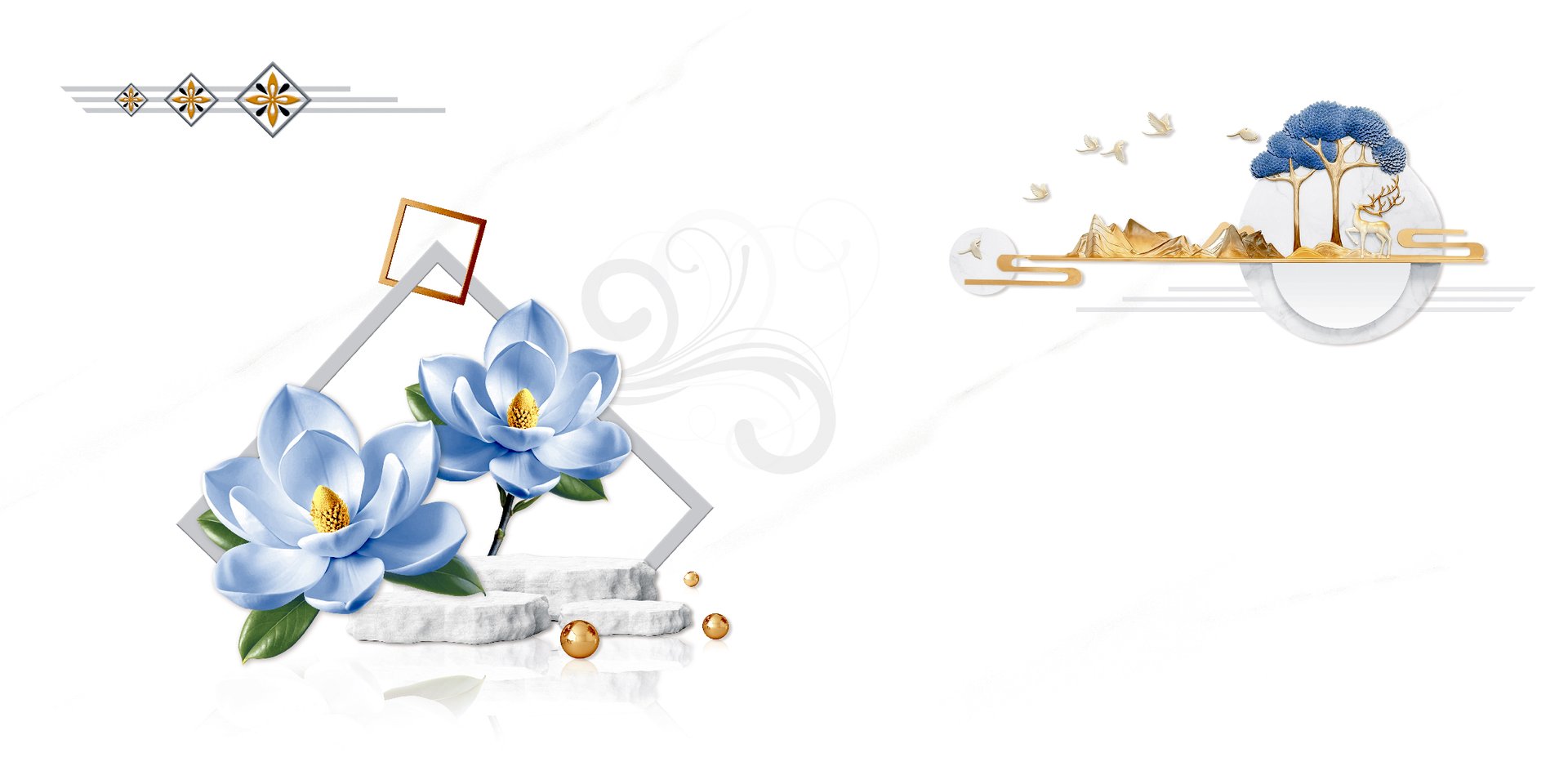 Gạch Hoàn Mỹ Vân calacatta 30x60 82005