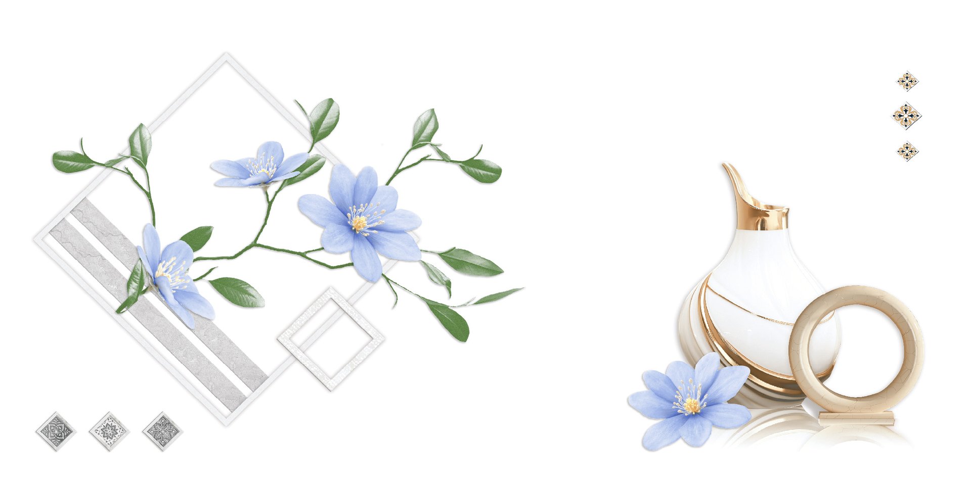 Gạch Hoàn Mỹ Trắng trơn 30x60 82612