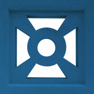 Gạch bông gió bông gió màu 19x19 B-VCB-004