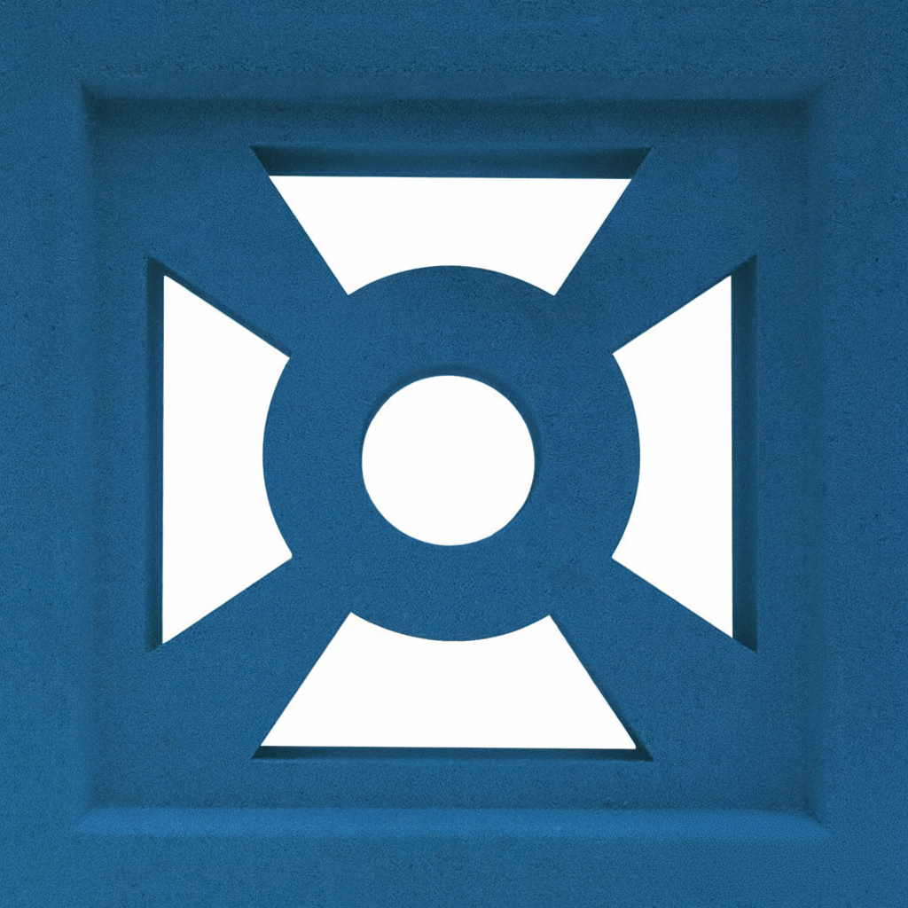 Gạch bông gió bông gió màu 19x19 B-VCB-004