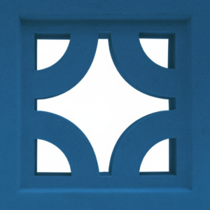 Gạch bông gió bông gió màu 19x19 B-VCB-005