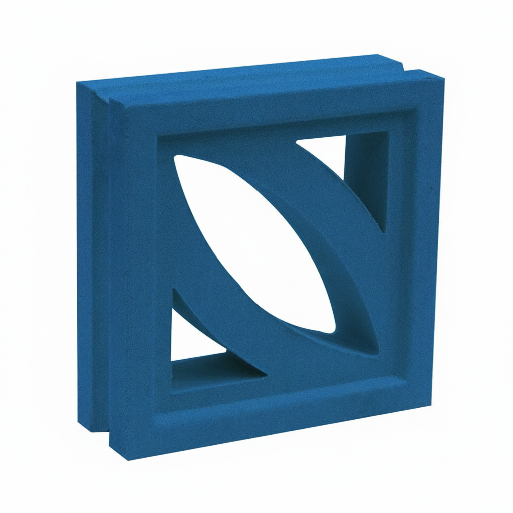 Gạch bông gió bông gió màu 19x19 B-VCB-011 - Ảnh 4