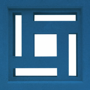 Gạch bông gió bông gió màu 19x19 B-VCB-012