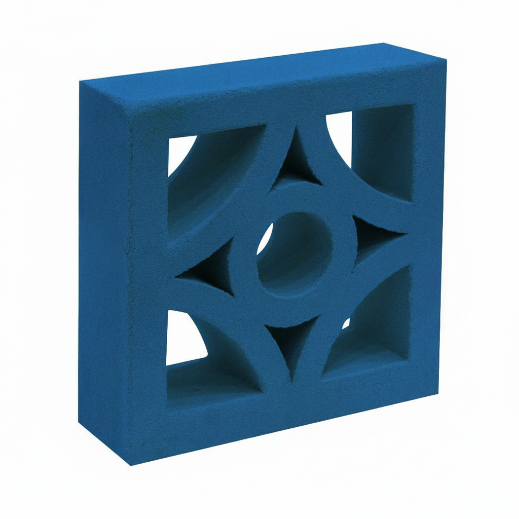 Gạch bông gió bông gió màu 19x19 B-VCB-020 - Ảnh 3