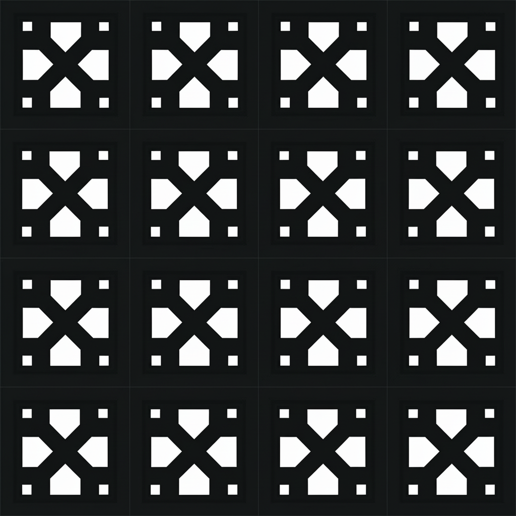 Gạch bông gió bông gió màu 19x19 BL-VCB-003 - Ảnh 2