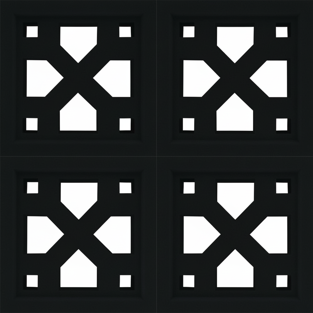 Gạch bông gió bông gió màu 19x19 BL-VCB-003 - Ảnh 3