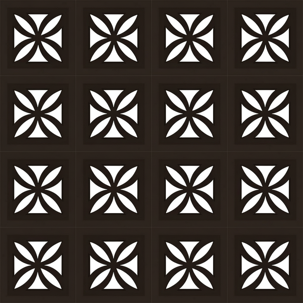 Gạch bông gió bông gió màu 19x19 C-VCB-001 - Ảnh 3