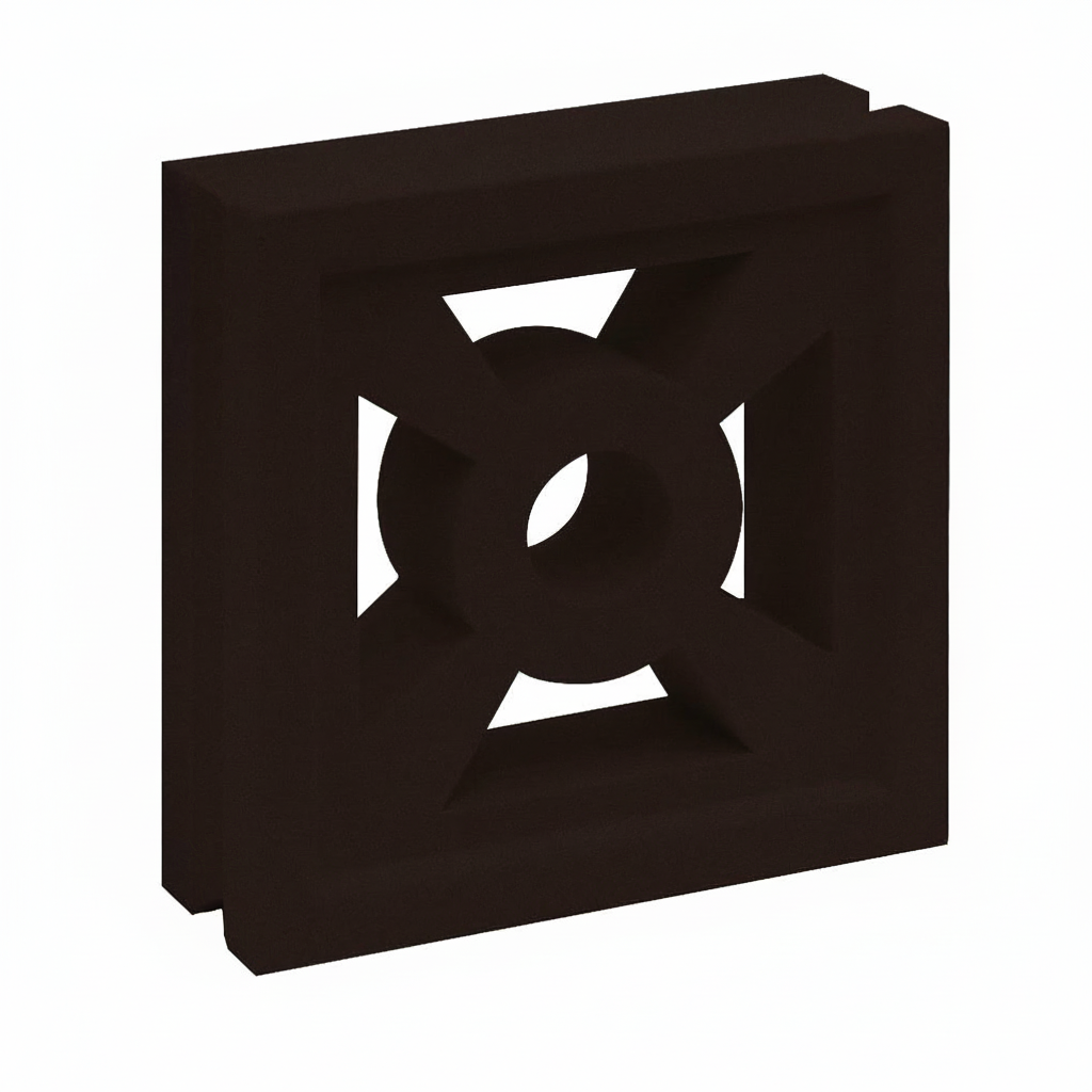 Gạch bông gió bông gió màu 19x19 C-VCB-004 - Ảnh 4