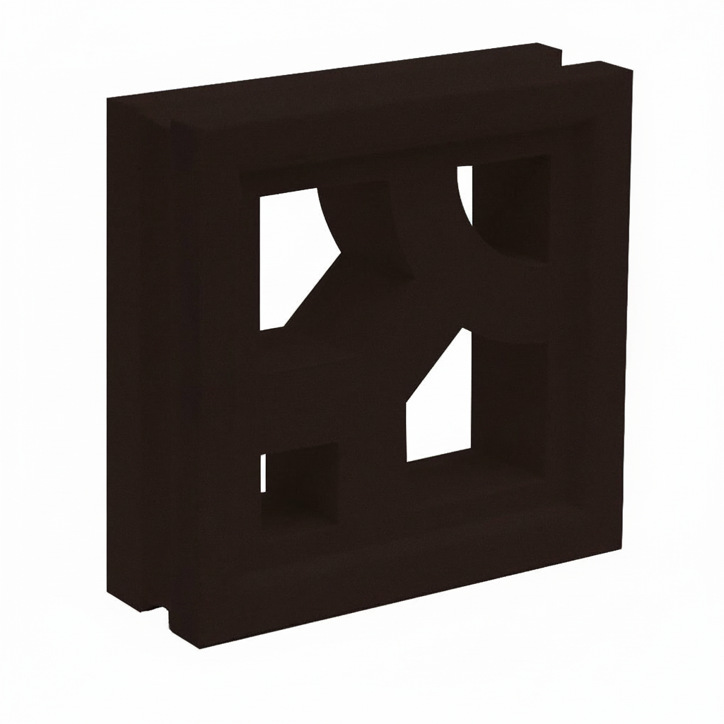 Gạch bông gió bông gió màu 19x19 C-VCB-008 - Ảnh 2