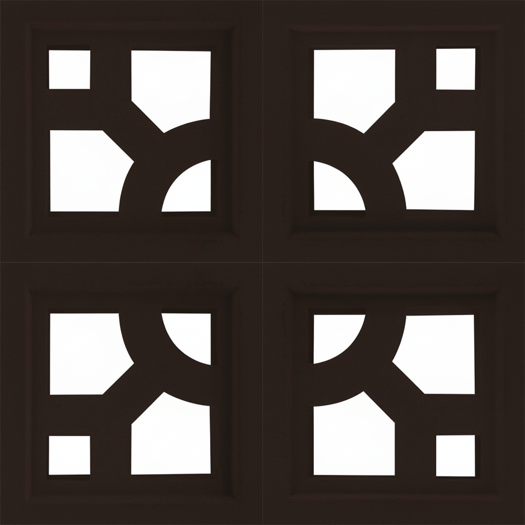 Gạch bông gió bông gió màu 19x19 C-VCB-008 - Ảnh 4