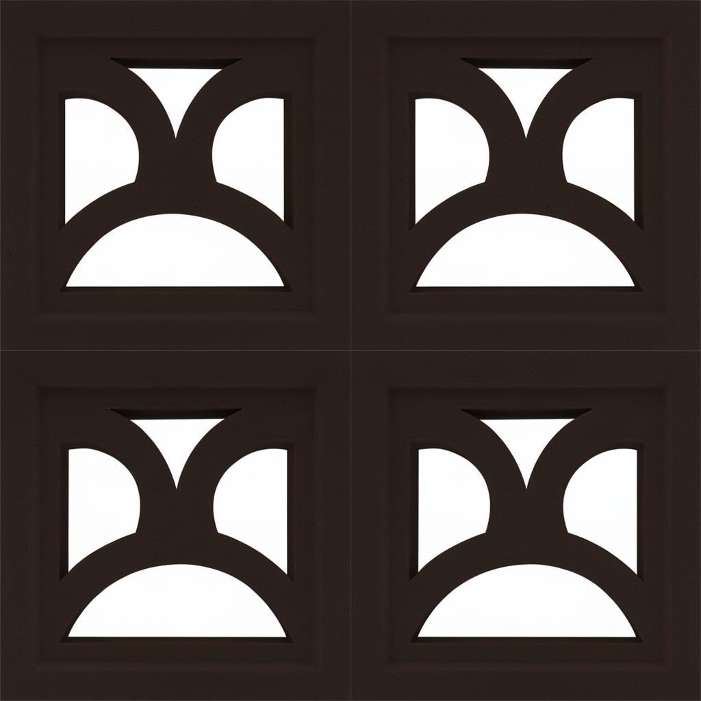 Gạch bông gió bông gió màu 19x19 C-VCB-010 - Ảnh 3