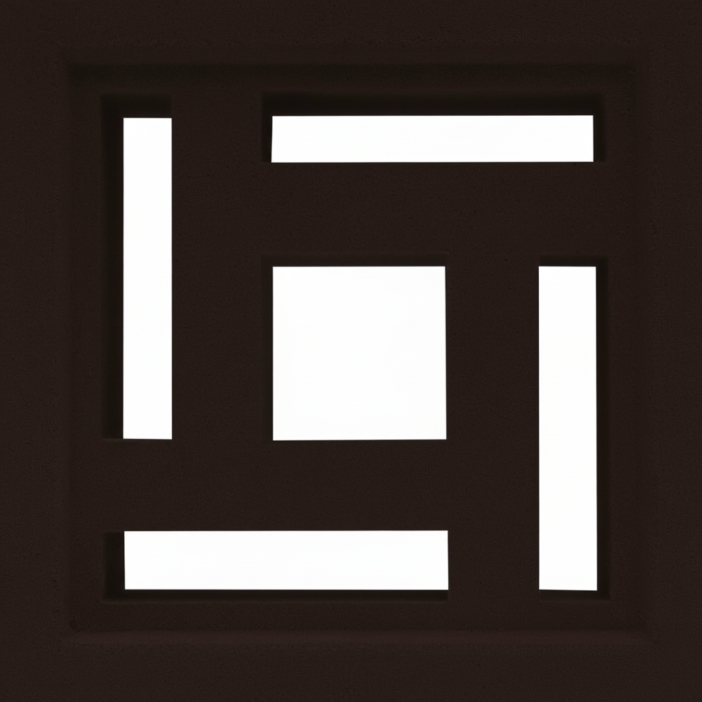 Gạch bông gió bông gió màu 19x19 C-VCB-012