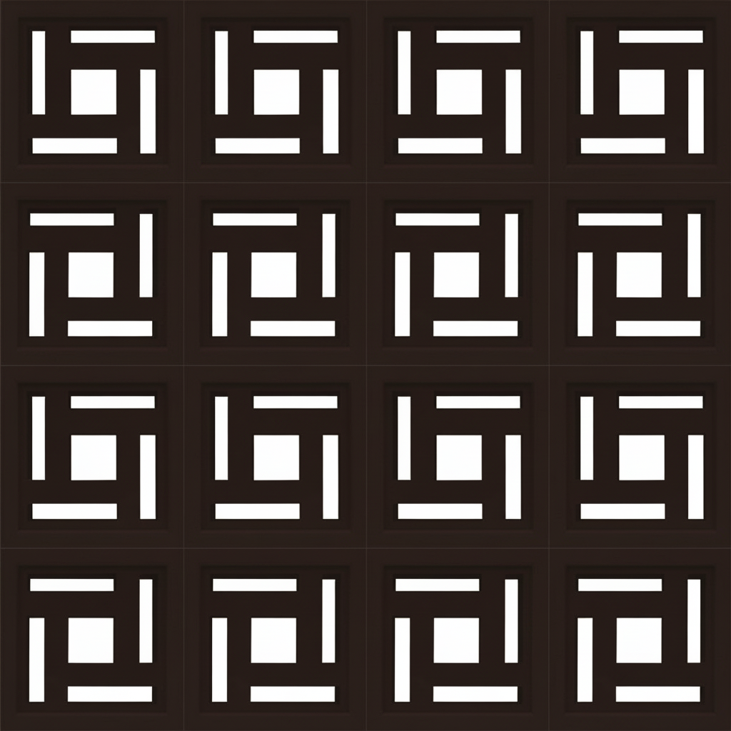 Gạch bông gió bông gió màu 19x19 C-VCB-012 - Ảnh 4