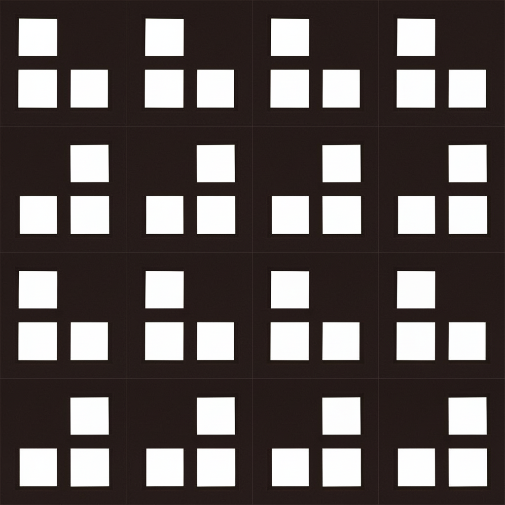 Gạch bông gió bông gió màu 19x19 C-VCB-019 - Ảnh 3