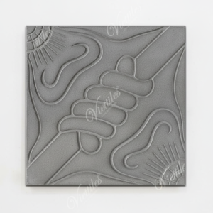 Gạch 3D ốp tường vuông None E1-ECO-G