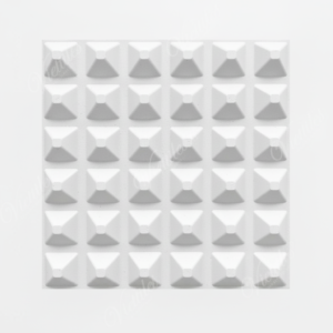 Gạch 3D ốp tường vuông 20x20 E16-ECO-W