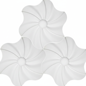 Gạch 3D ốp tường lục giác 26x220m E36-ECO-W