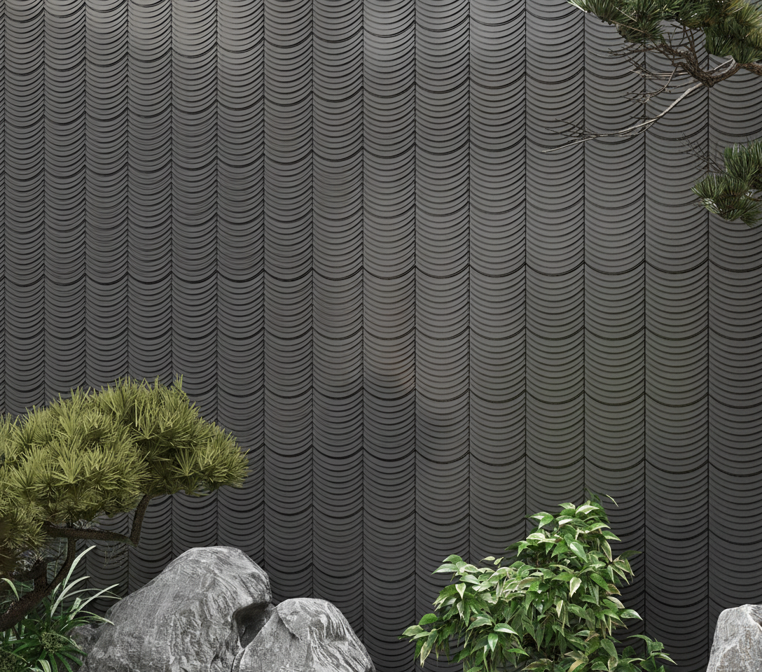 Gạch 3D ốp tường vuông (l) 20x200 m E43 - Ảnh 2