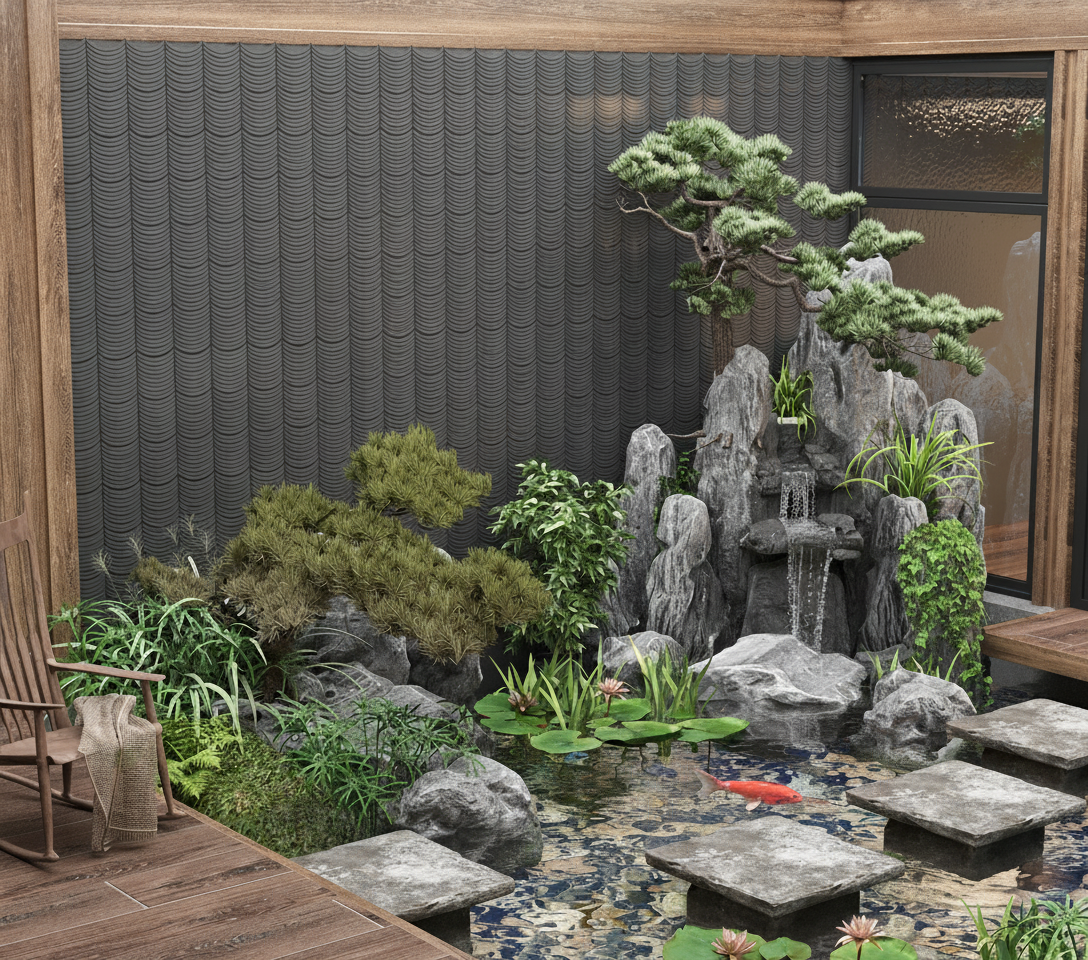 Gạch 3D ốp tường vuông (l) 20x200 m E43 - Ảnh 4