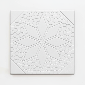 Gạch 3D ốp tường vuông 20x20 E8-ECO-W