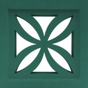 Gạch bông gió bông gió màu 19x19 G-VCB-001