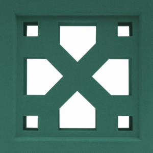 Gạch bông gió bông gió màu 19x19 G-VCB-003