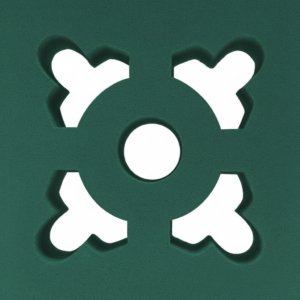 Gạch bông gió bông gió màu 19x19 G-VCB-013