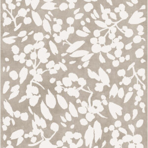 LEAF TAUPE RECT 120X280